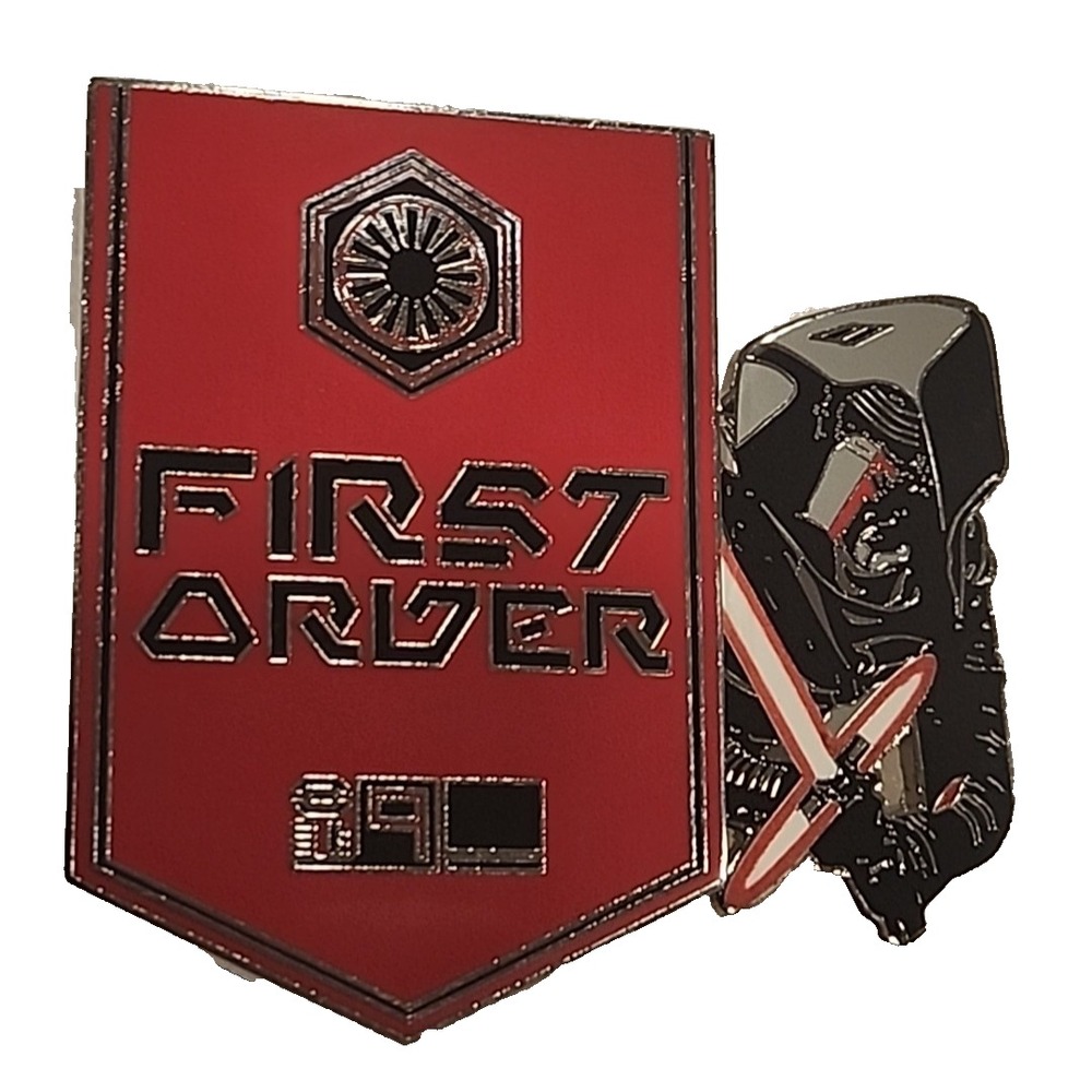 Disney Pin Star Wars Galaxys Edge Kylo Ren Command Shuttle Slider LE WDW 163080